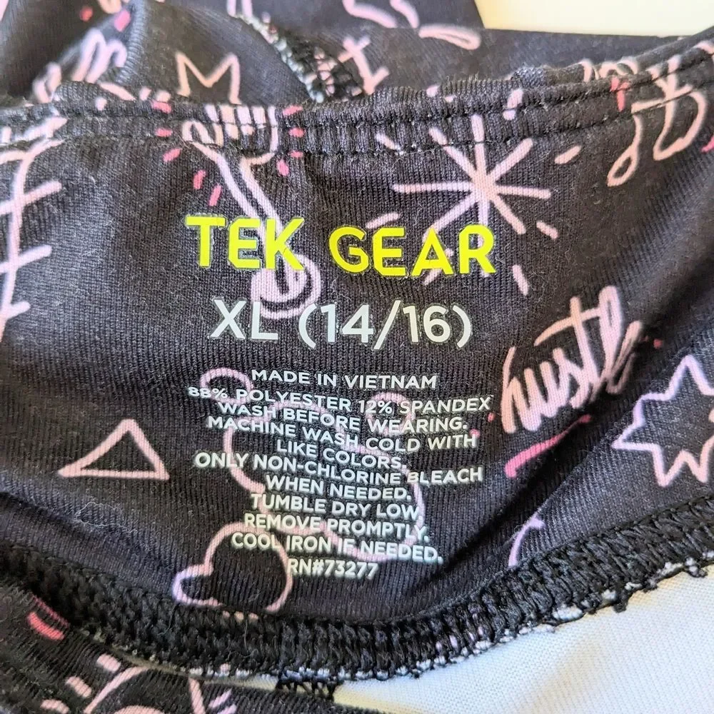 GAPfit/ Champion/ Tek Gear Workout Bundle- 2 Leggings and Top Girls XL